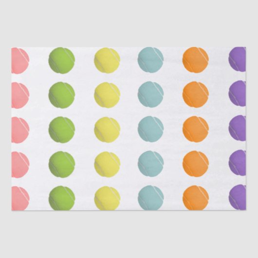 Papier Mousseline Tennis (Recto)