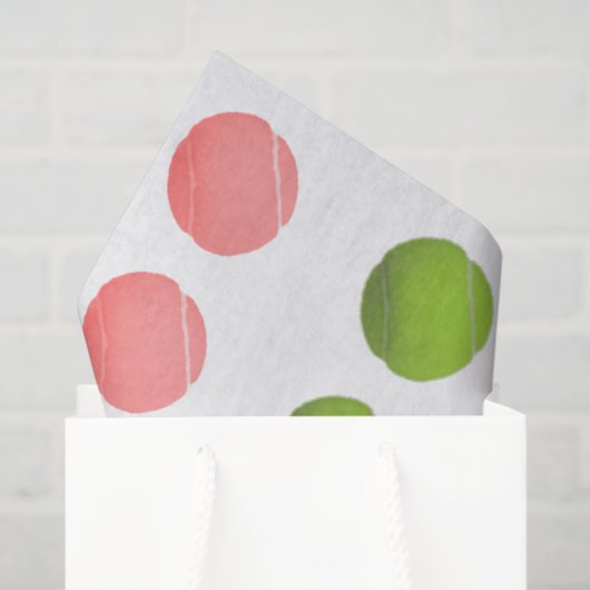 Papier Mousseline Tennis (Sac cadeau)