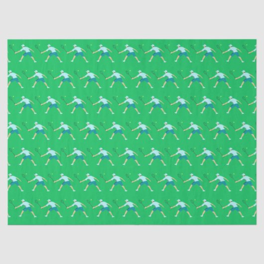 Papier Mousseline Tennis (Recto)