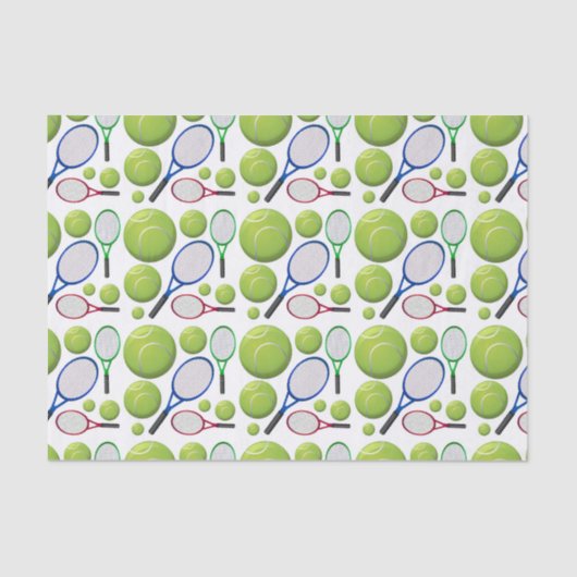 Papier Mousseline Tennis (Recto)