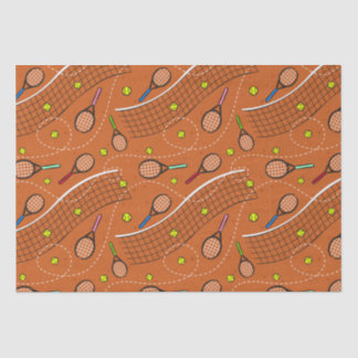 Papier Mousseline Tennis Game Fun