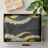 Papier Mousseline Tentacles Encre foncée (Cadeau)