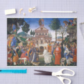 Papier Mousseline Tentations du Christ, Sandro Botticelli (Artisanat)