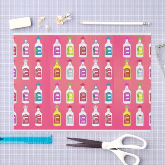 Papier Mousseline Tequila (Artisanat)