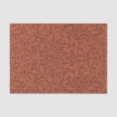 Papier Mousseline Terracotta Automne Acorn Leafy Cadeau Découpage (Recto)