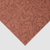 Papier Mousseline Terracotta Automne Acorn Leafy Cadeau Découpage (Détail)