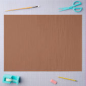 Papier Mousseline Terracotta Burnt Orange couleur solide (Artisanat)