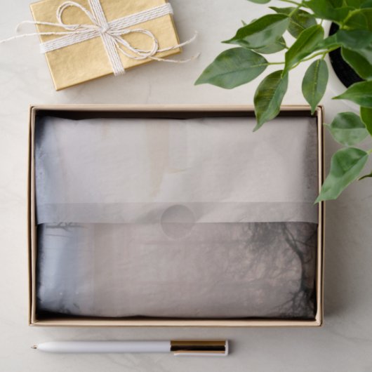 Papier Mousseline terrain d'hiver papier (Cadeau)