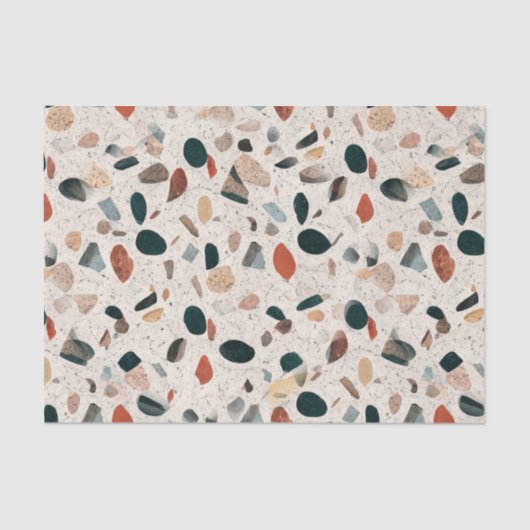 Papier Mousseline Terrazzo (Recto)