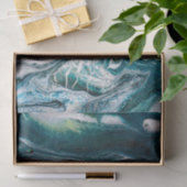 Papier Mousseline Terre à partir de papier de tissu spatial (Cadeau)