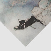 Papier Mousseline "Terre de Yomi" par Warwick Goble (Détail)