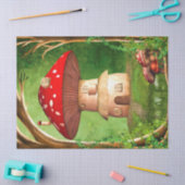 Papier Mousseline Terre naine (Artisanat)