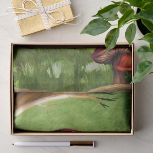 Papier Mousseline Terre naine (Cadeau)