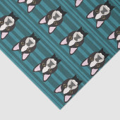 Papier Mousseline Terrier de Boston (Détail)