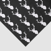 Papier Mousseline Tête blanche de mâle (Détail)