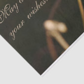 Papier Mousseline Tête de graines de Dandelion en tons Brown (Détail)