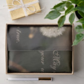 Papier Mousseline Tête de graines de Dandelion en tons Brown (Cadeau)