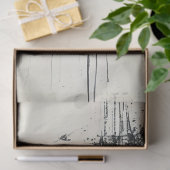 Papier Mousseline Tête de lion silhouette dans le découpage de l'arb (Cadeau)