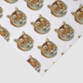 Papier Mousseline Tête vintage (Détail)