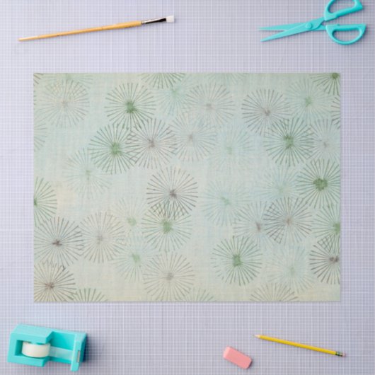 Papier Mousseline Têtes de graines de Dandelion (Artisanat)