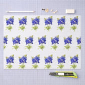 Papier Mousseline Texas Bluebonnets, (Artisanat)