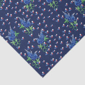 Papier Mousseline Texas Bluebonnets Texan Lone État étoile (Détail)