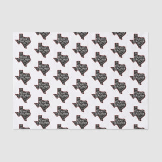 Papier Mousseline Texas Teacher