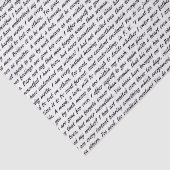 Papier Mousseline Texte de persuasion (Détail)