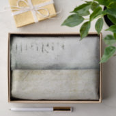 Papier Mousseline Texte dégradé texturé (Cadeau)