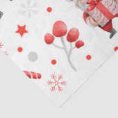 Papier Mousseline Texte et nom des fentes et de la Personnaliser Ren (Détail)