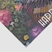 Papier Mousseline Texte Tiger personnalisé (Détail)