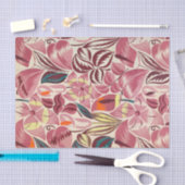 Papier Mousseline Textile Design Fleurs tropicales par Anonymous (Artisanat)