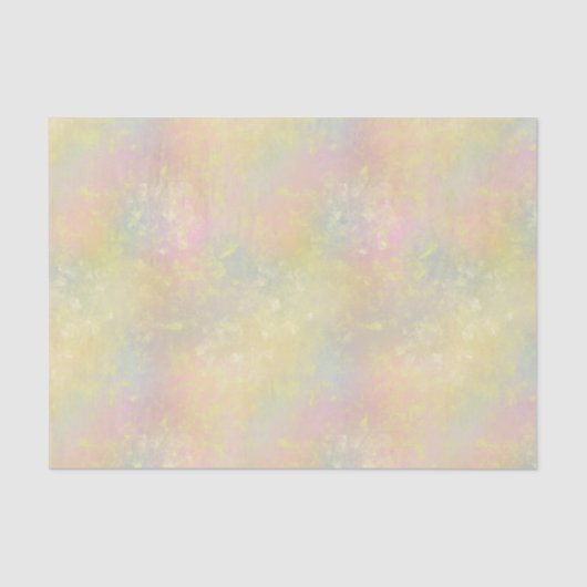 Papier Mousseline Texture Abstraite du ressort pastel (Recto)