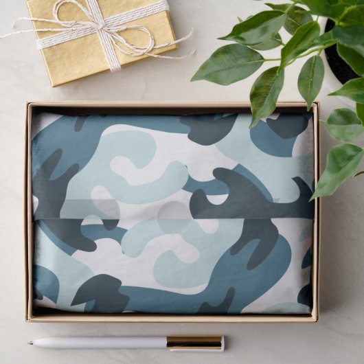 Papier Mousseline Texture Abstraite Moderne (Cadeau)
