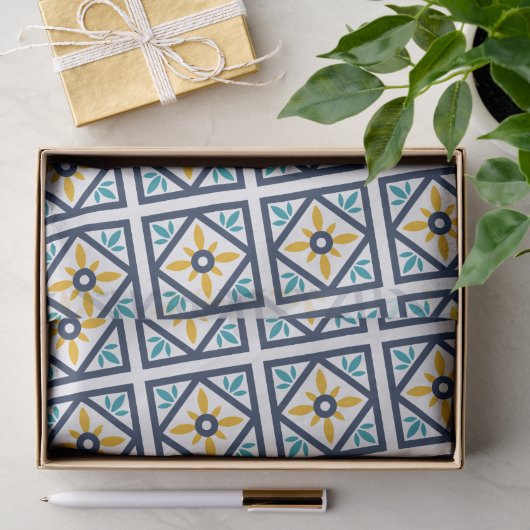 Papier Mousseline Texture Abstraite Moderne (Cadeau)