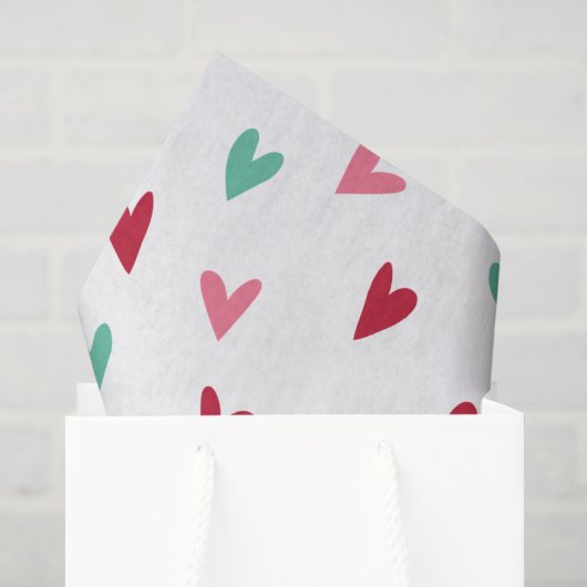 Papier Mousseline Texture Abstraite Moderne (Sac cadeau)