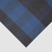 Papier Mousseline Texture bleue de bûcheron de plaid de Buffalo de (Détail)