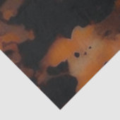 Papier Mousseline Texture Brown et noire Abstraite, Chic TortoiseShe (Détail)