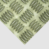 Papier Mousseline Texture Checkered de plancher d'acier inoxydable (Détail)