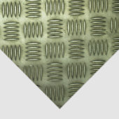 Papier Mousseline Texture Checkered de plancher d'acier inoxydable (Détail)