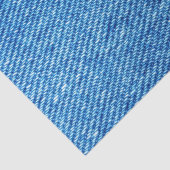 Papier Mousseline Texture de Denim bleu (Détail)