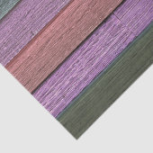 Papier Mousseline Texture de grain de bois brun clair vert violet ca (Détail)
