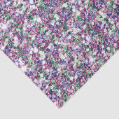 Papier Mousseline Texture de la Parties scintillant de couleurs mixt (Détail)