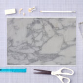 Papier Mousseline Texture de marbre gris blanc vieilli pour décorati (Artisanat)