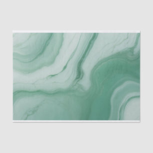 Papier Mousseline Texture de marbre vert Pastel Gradient