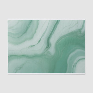 Papier Mousseline Texture de marbre vert Pastel Gradient