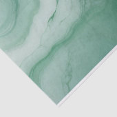 Papier Mousseline Texture de marbre vert Pastel Gradient (Détail)