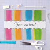 Papier Mousseline Texture de rayures d'aquarelles (Artisanat)