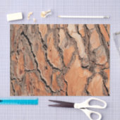 Papier Mousseline Texture d'écorce de pin (Artisanat)