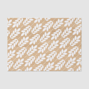 Papier Mousseline Texture en bois rustique avec Feuilles de feuillag